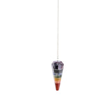 7 Chakra Point Pendulum - Dowser - MystiqHouse