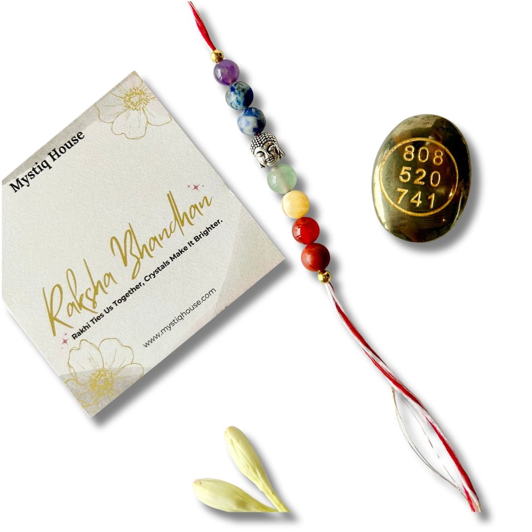 7 Chakra Rakhi Combo - MystiqHouse