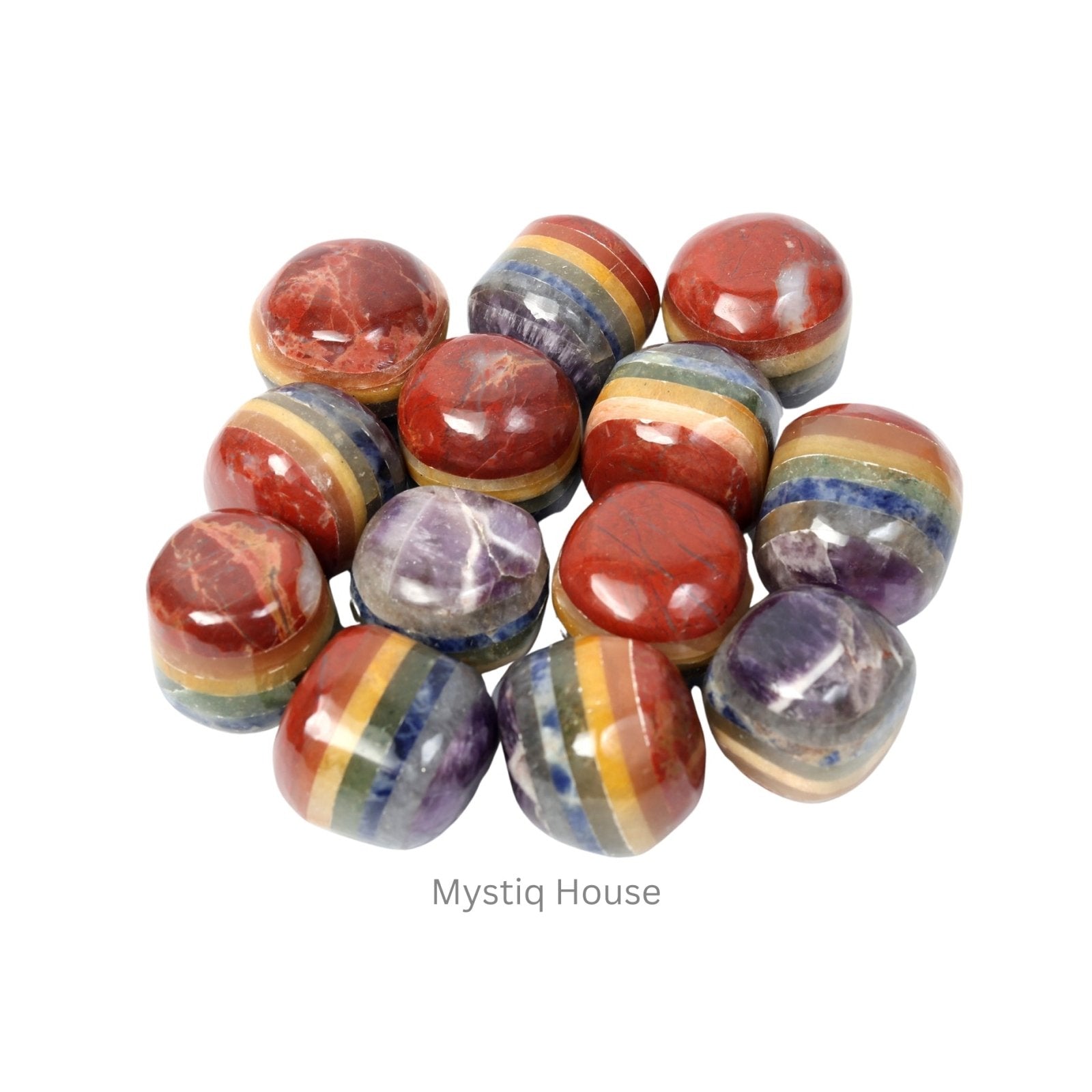 7 Chakra Tumble Stone - MystiqHouse