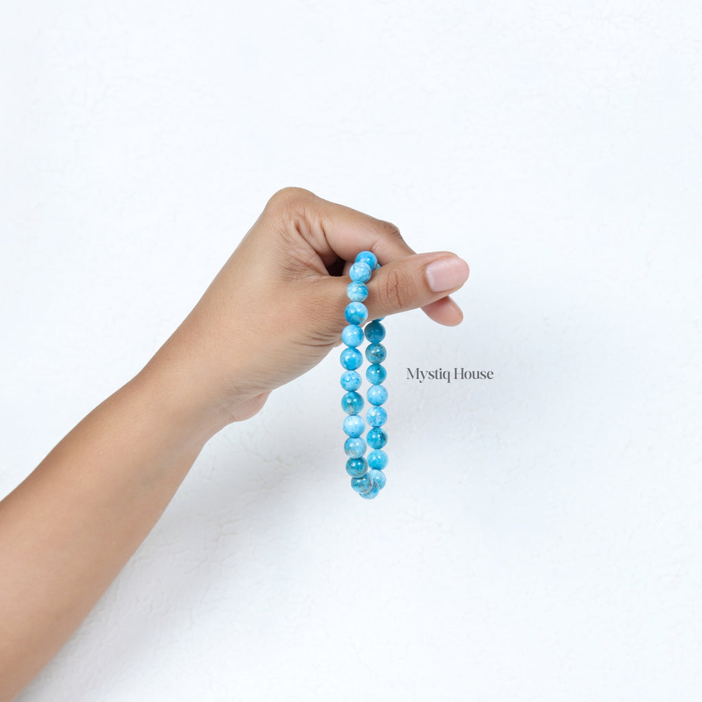 Blue Apatite Bracelet