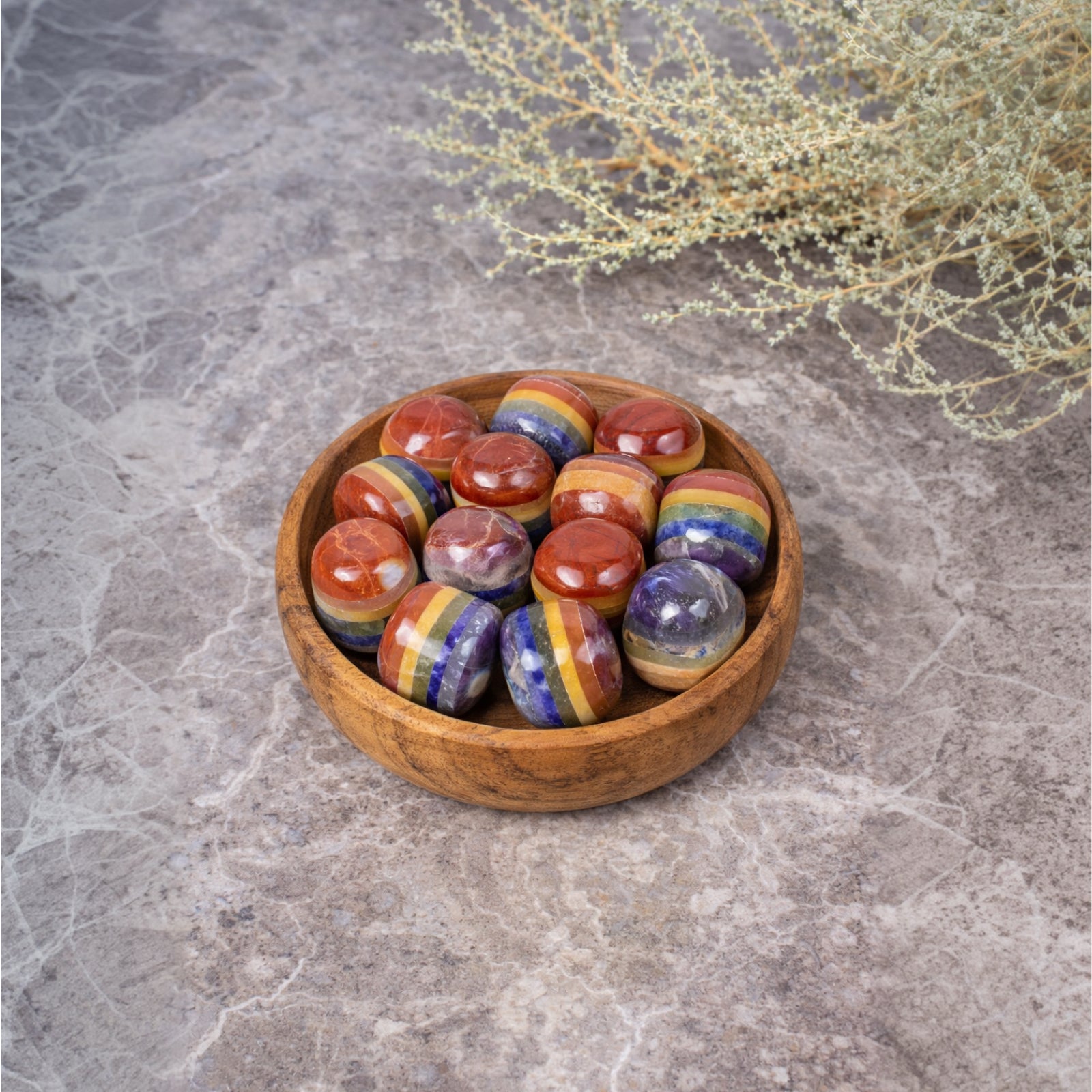 7 Chakra Tumble Stone - MystiqHouse