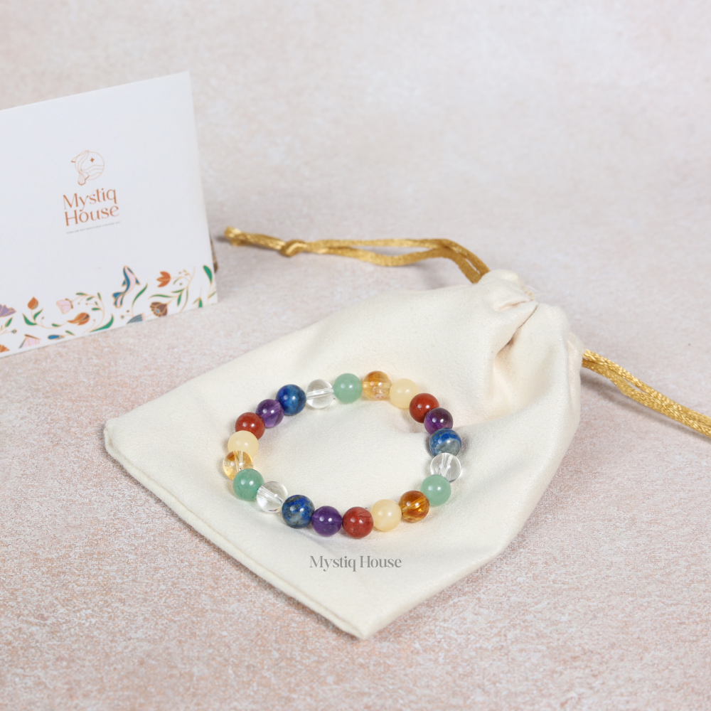 Mystiq House 7 chakra kids bracelet