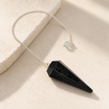 Black Tourmaline Pendulum Dowser - Point