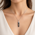 Pyrite Pencil Pendant