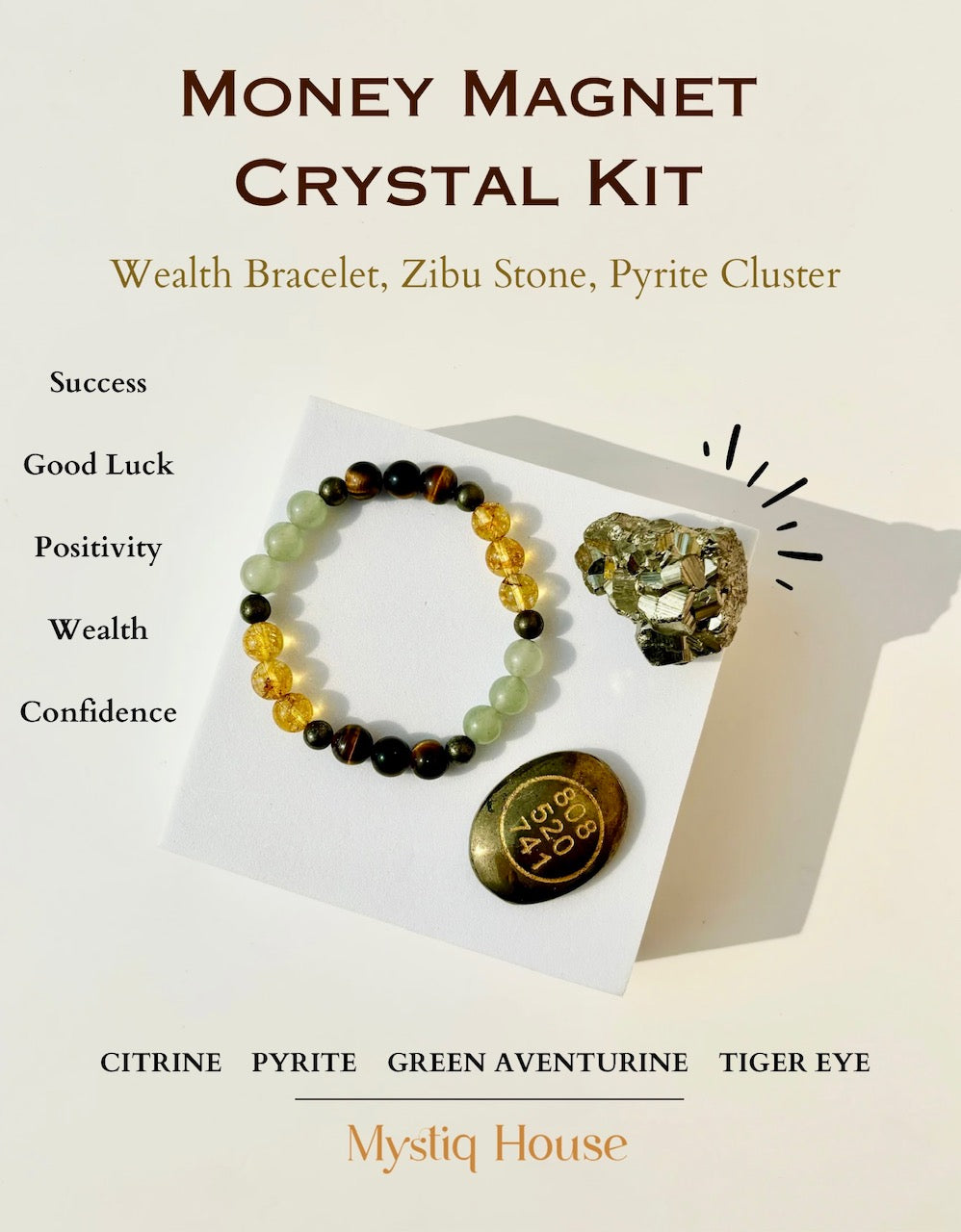 Money Magnet Crystal Set