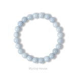Angelite 8mm Crystal Bracelet