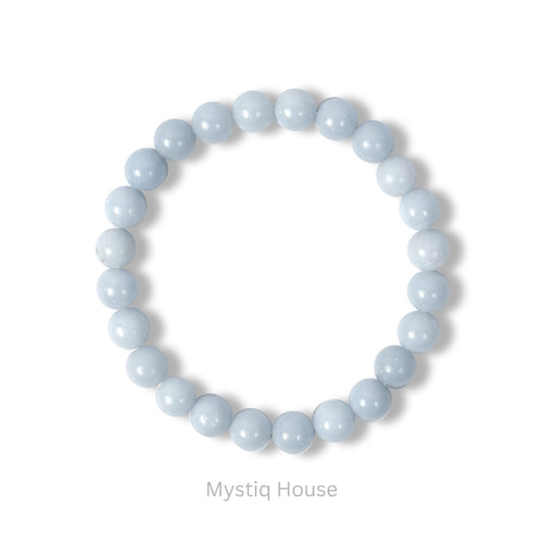 Angelite 8mm Bracelet Img