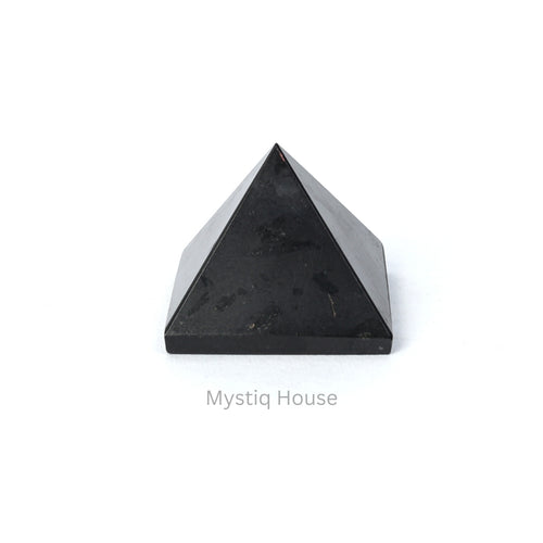 Black Tourmaline Stone Pyramid Img