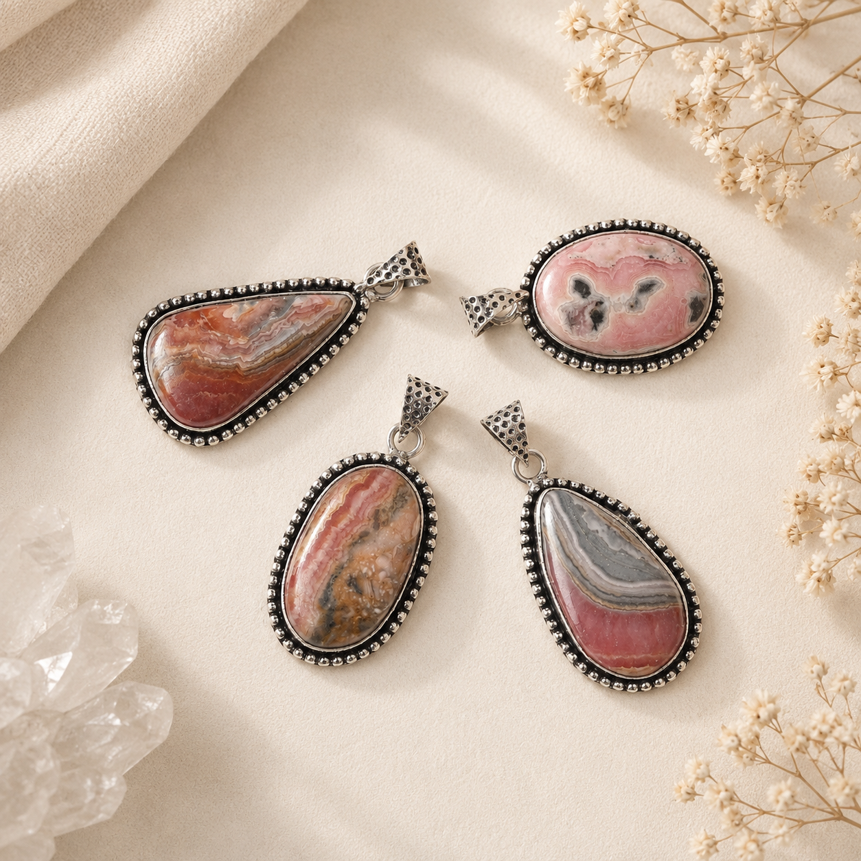 Rhodonite Pendant