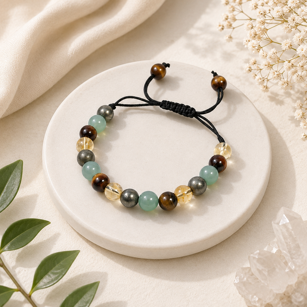 Wealth Bracelet- Adjustable Thread
