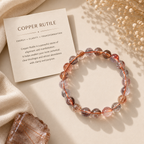 Copper Rutile Bracelet