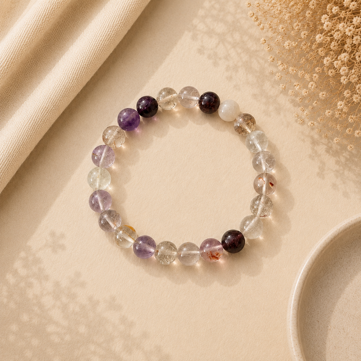 Natural Super 7 Bracelet