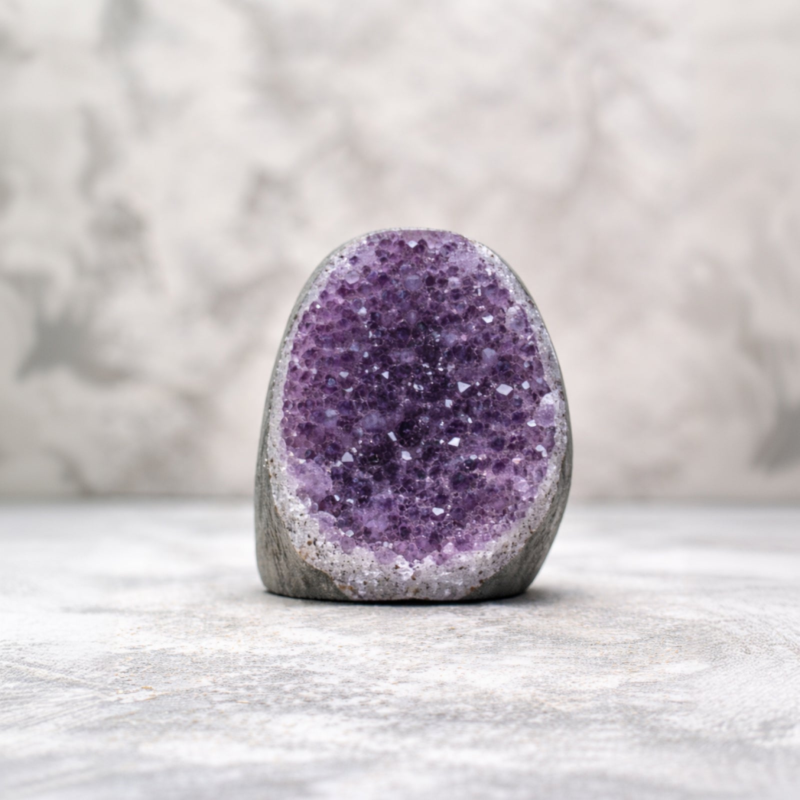 Amethyst Brazilian Cluster 620 Gms