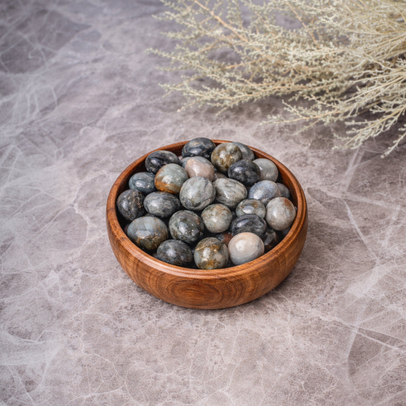 Cats Eye Tumble Stone - MystiqHouse