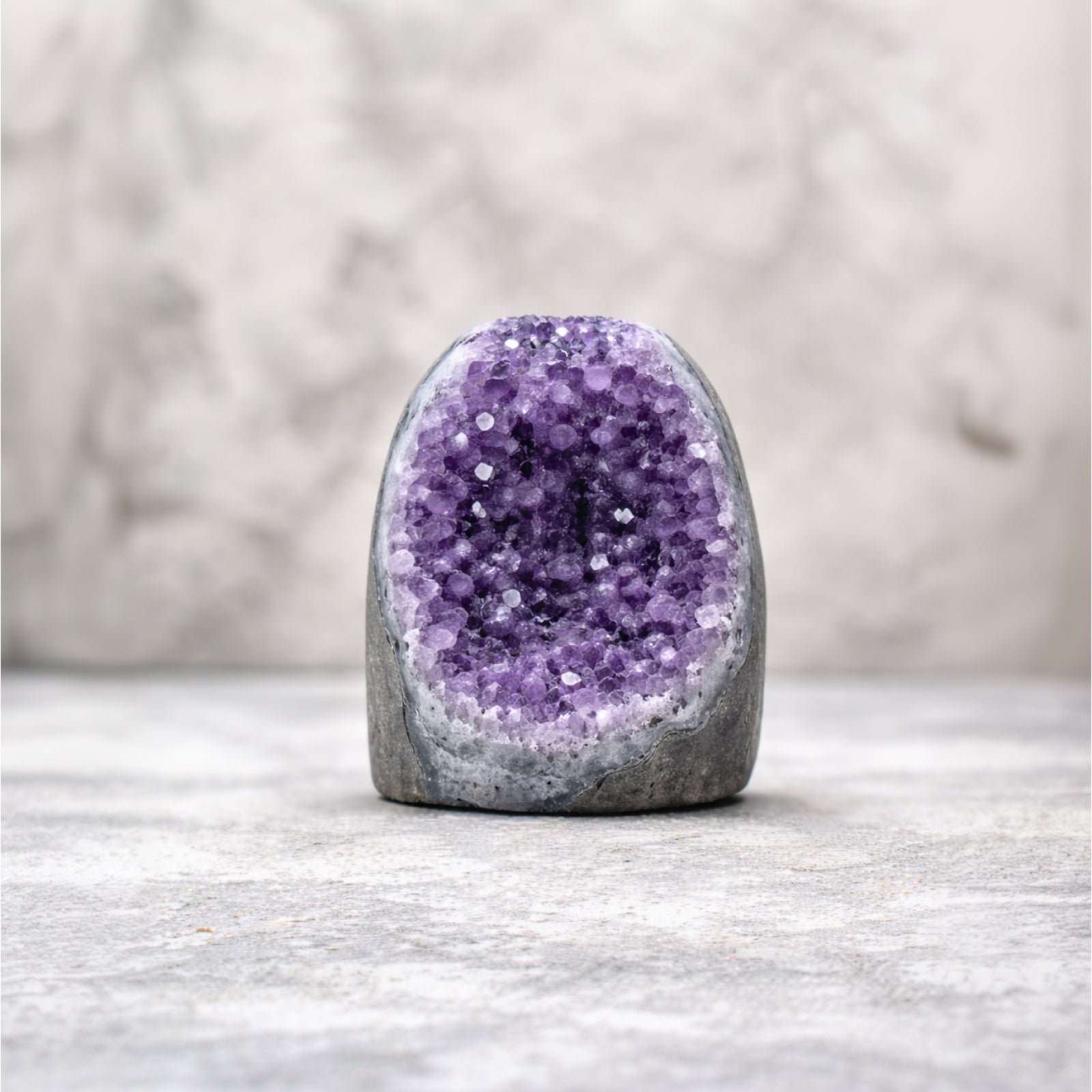 Amethyst Brazilian Cluster 514 Gms