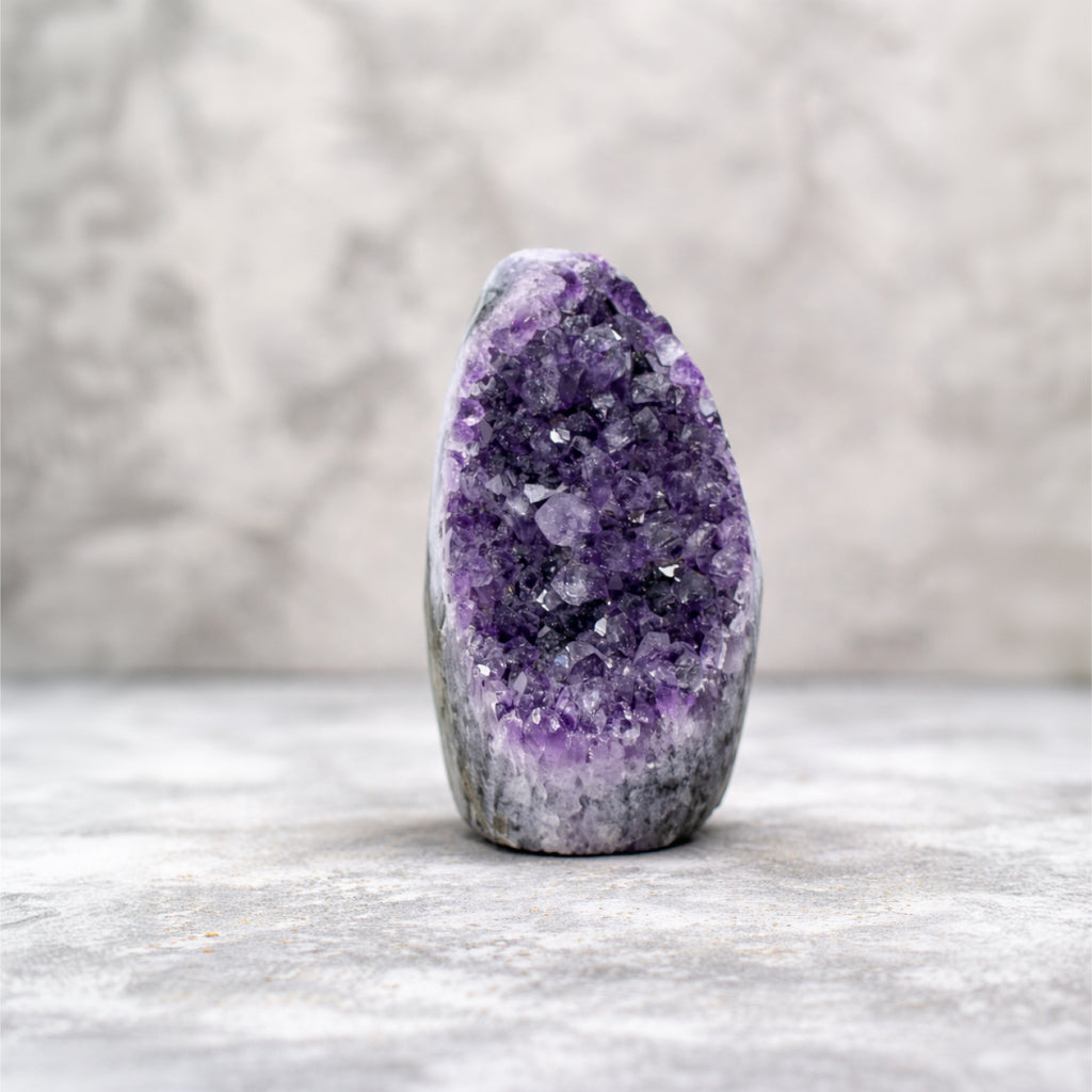 Amethyst Brazilian Cluster 436 gms