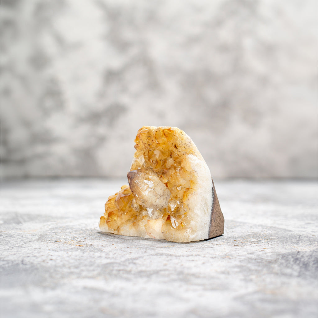 Citrine Standing Cluster