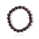 Hessonite 8mm Crystal Bracelet