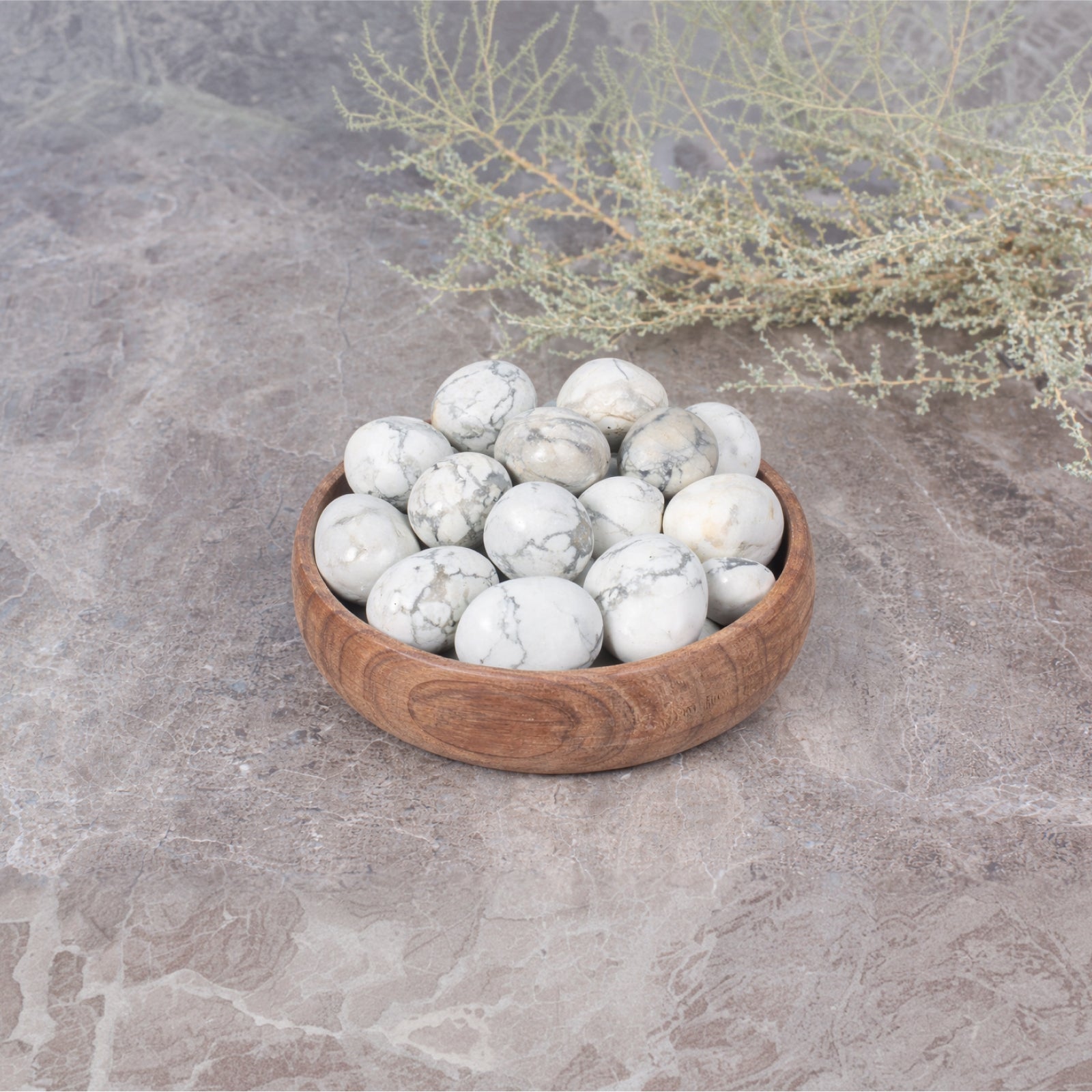 Howlite Tumble - MystiqHouse