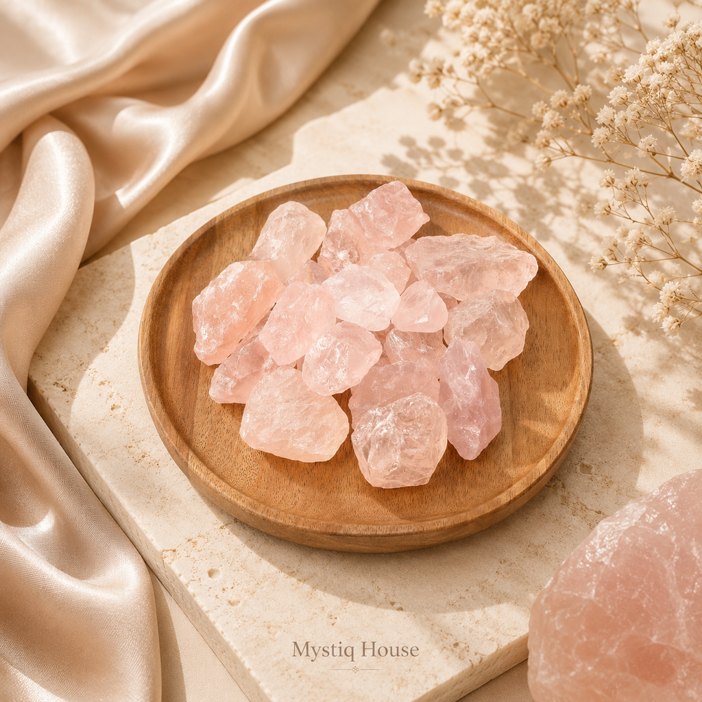 Rose Quartz Raw Stone