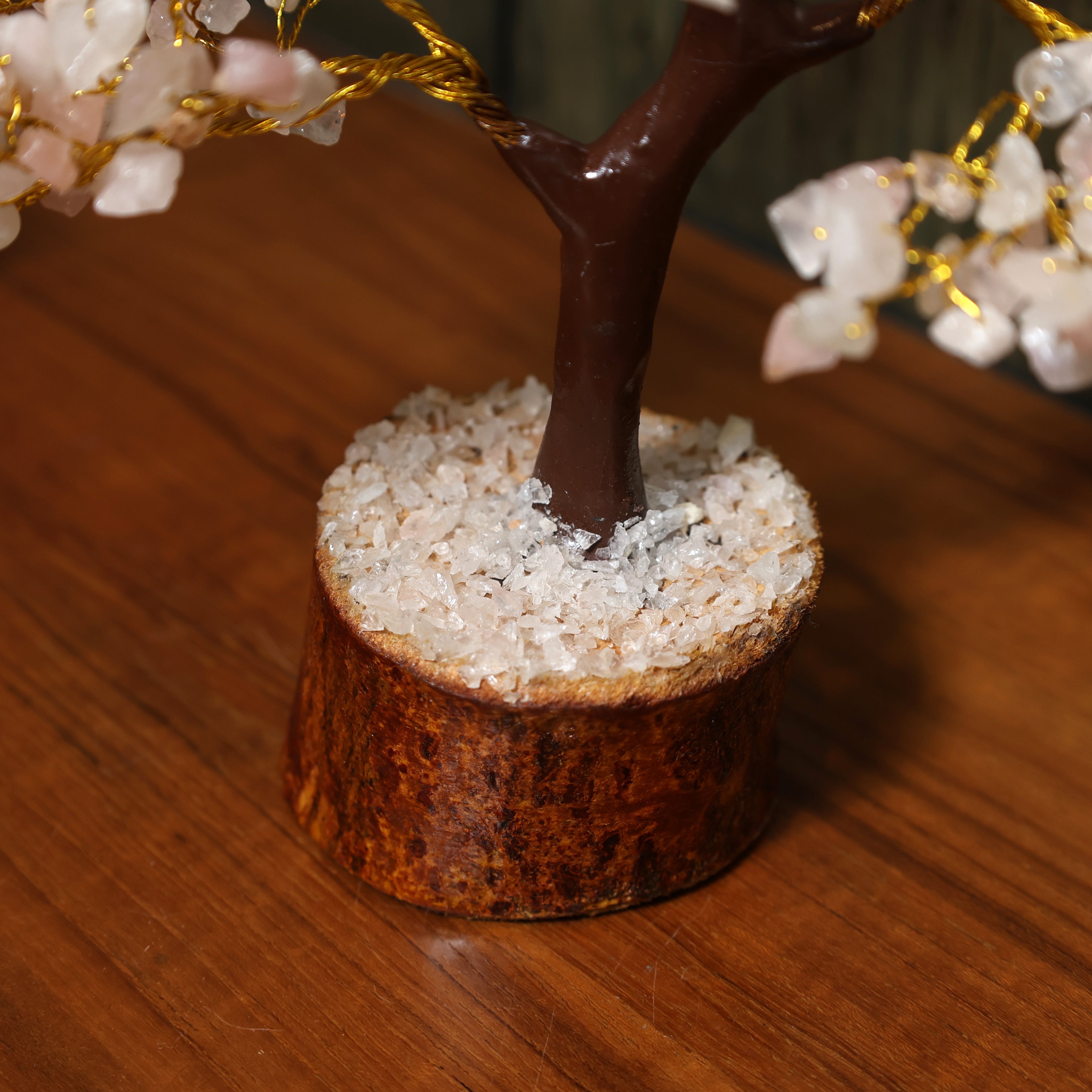 Rose Quartz Tree Mseal - 300 Beads