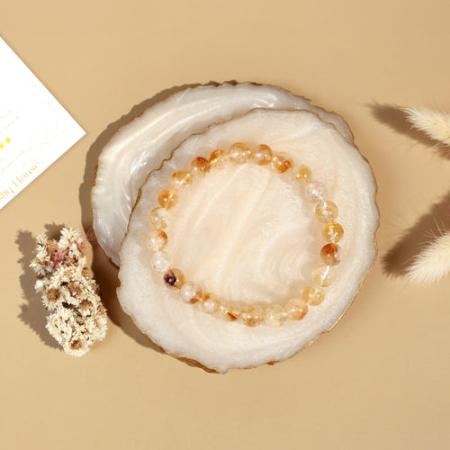 Natural Citrine 8mm Bracelet Img