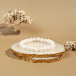  Rainbow Moonstone 8mm Crystal Bracelet