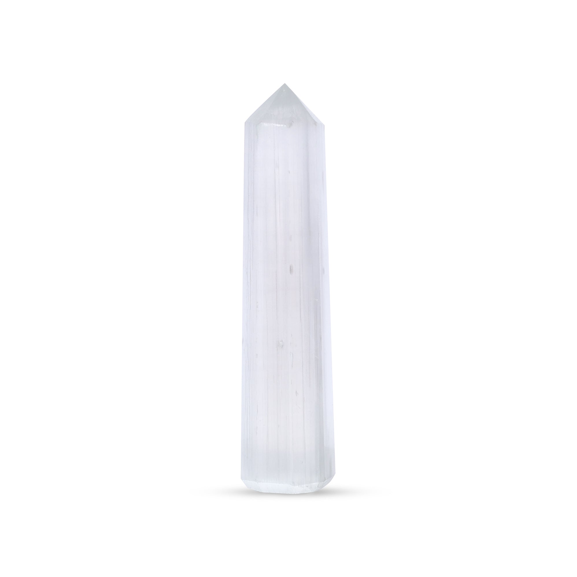 Selenite Crystal Pencil Point