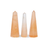 Orange Selenite Crystal Pencil Point