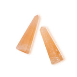 Orange Selenite Crystal Pencil Point