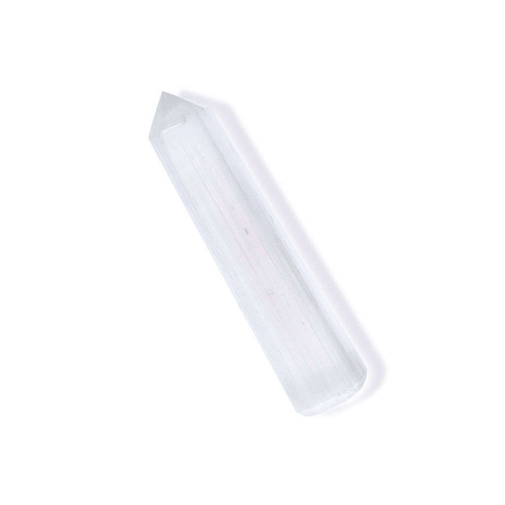 Selenite Crystal Pencil Point