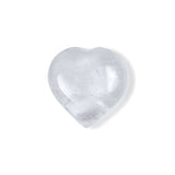 Clear Quartz Heart Stone