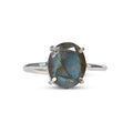 Labradorite fascinate ring