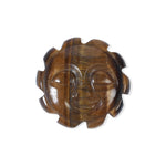 Tiger Eye Sun Face Cabochon