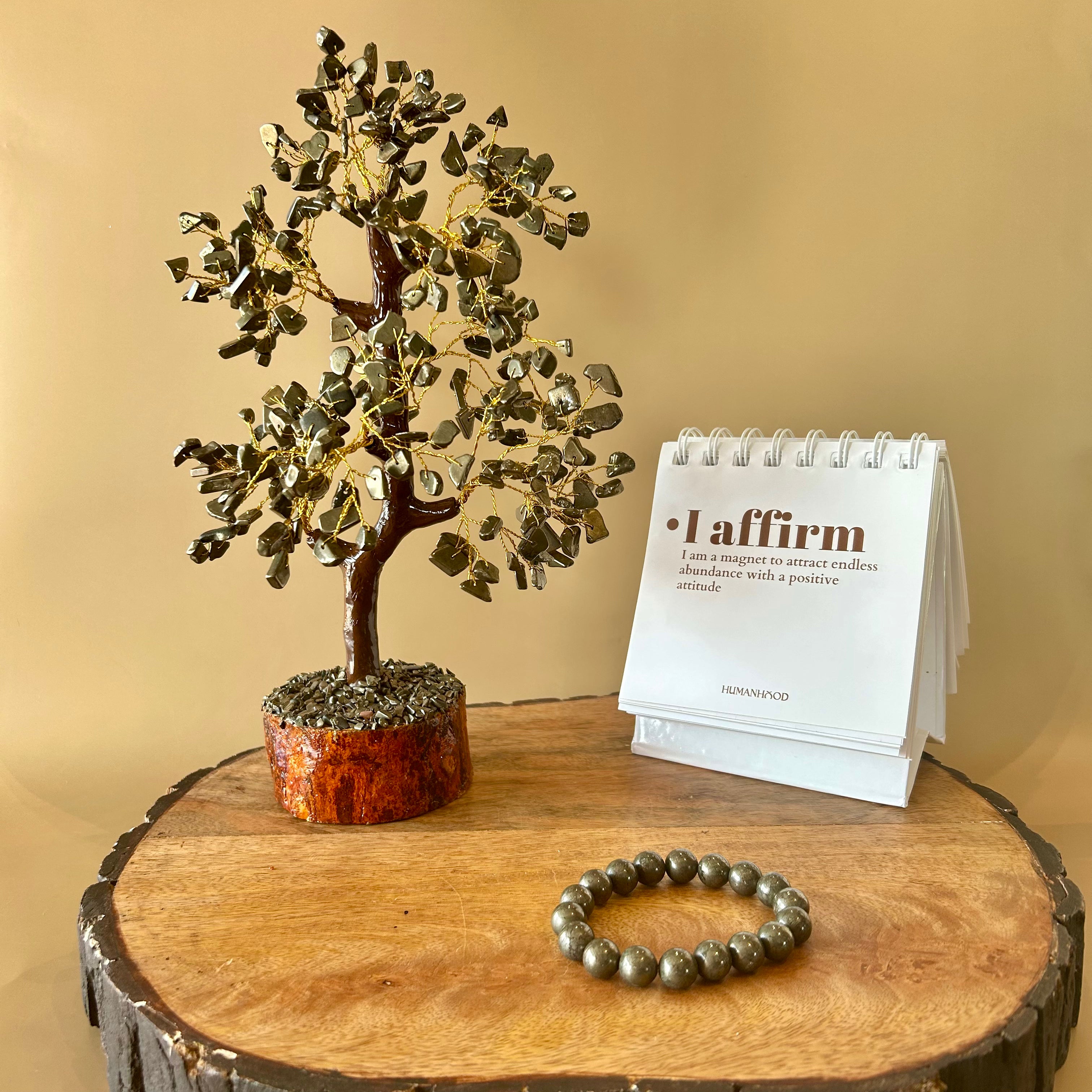 Pyrite Crystal M-Seal 300B Tree