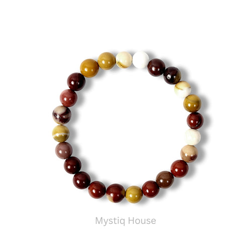 Mookaite Jasper 8mm Bracelet Img