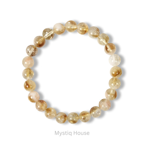 Abundance Luck-Natural Citrine 8mm Bracelet Img