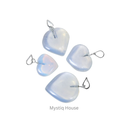 Opalite Mini Heart Pendant Img