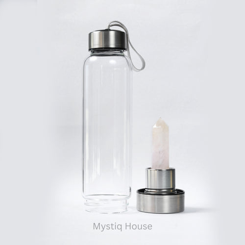 Rose Quartz Water Bottle Img