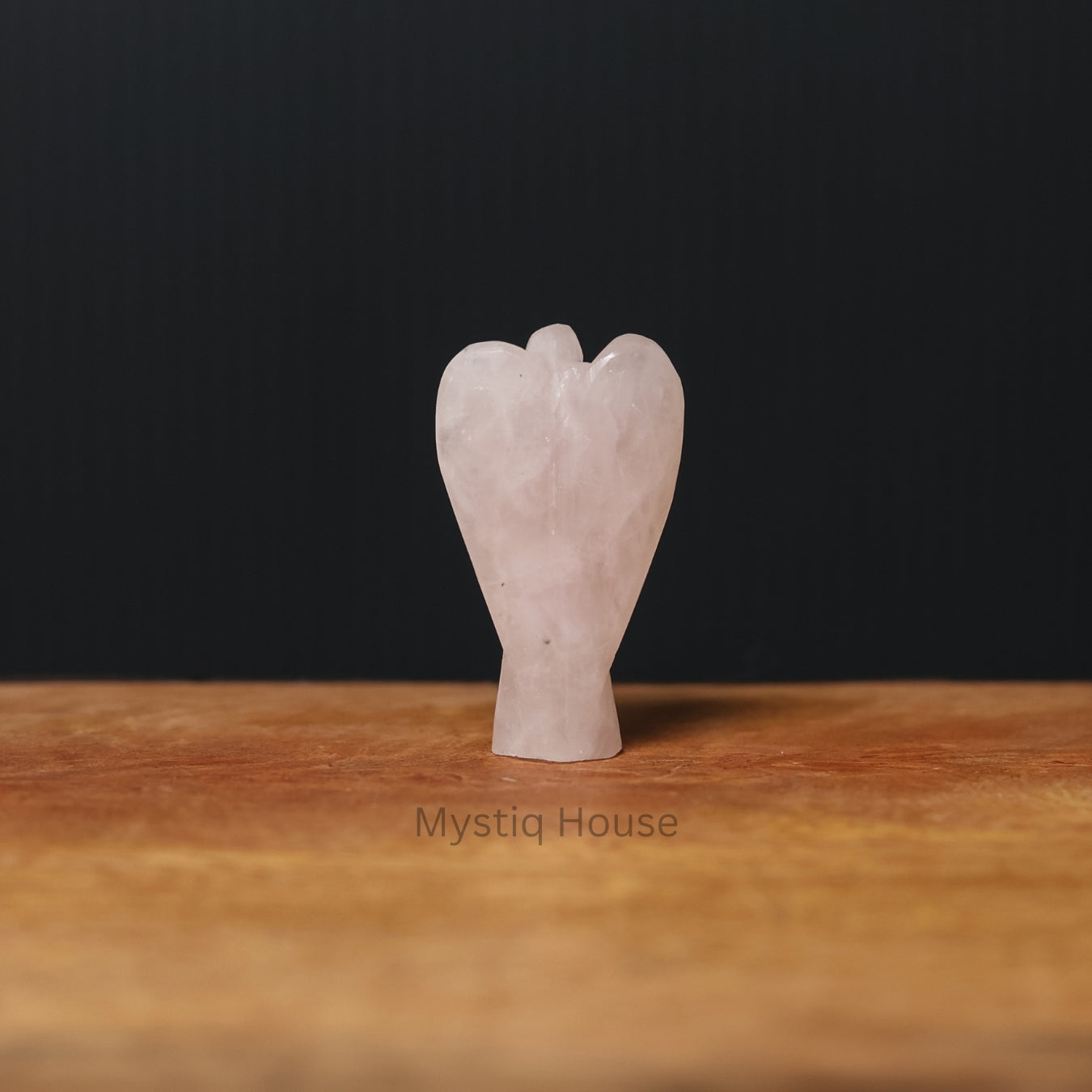 Rose Quartz Mini Angel Stone 