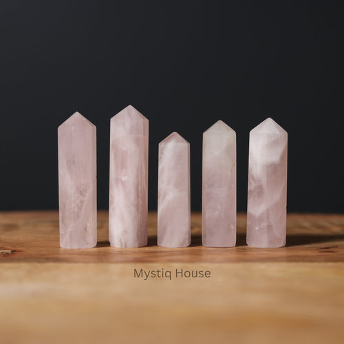 Rose Quartz Mini Pencil Point/ Towers Img