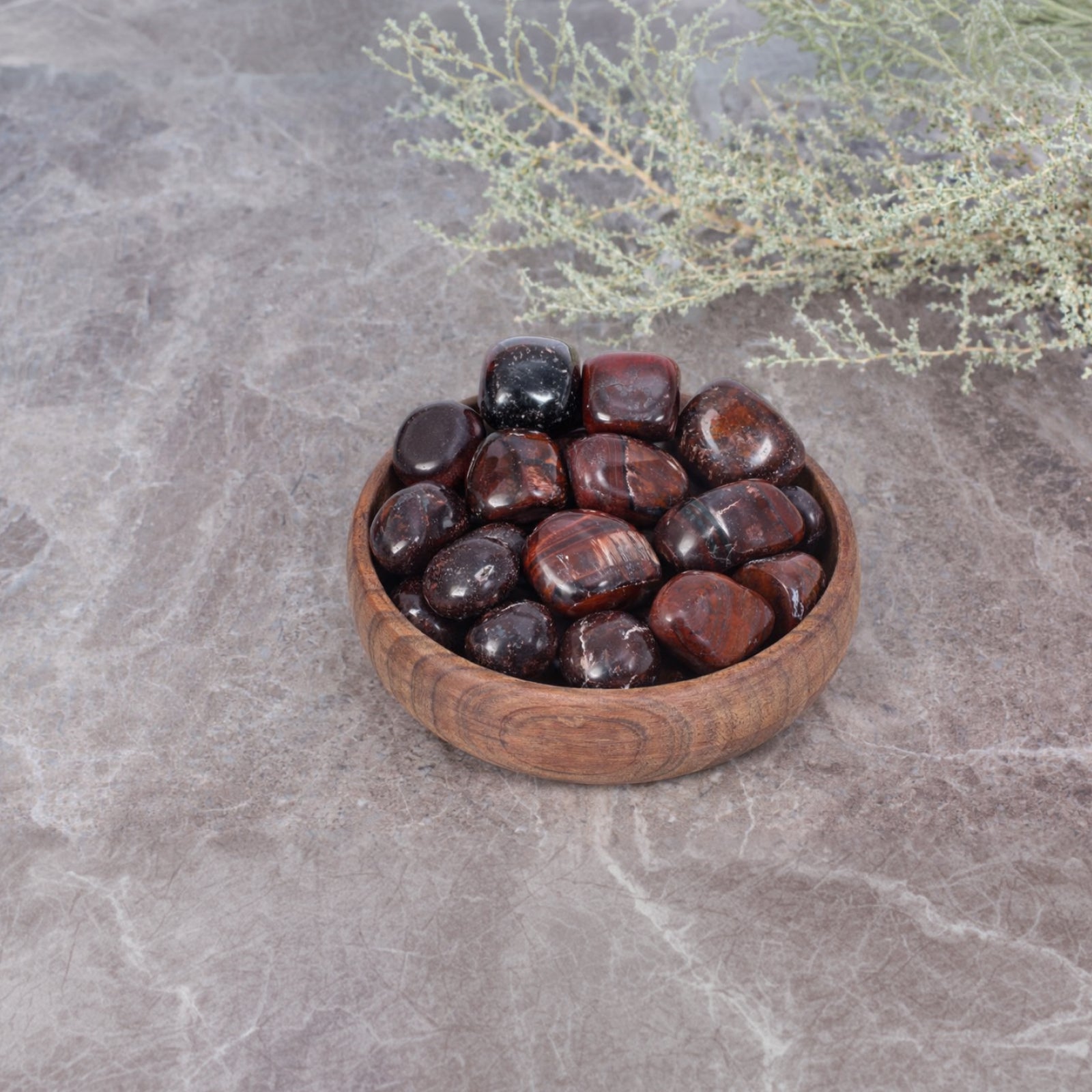 Red Tiger Eye Tumble - MystiqHouse