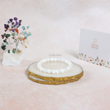 Premium natural selenite self cleansing charging stone