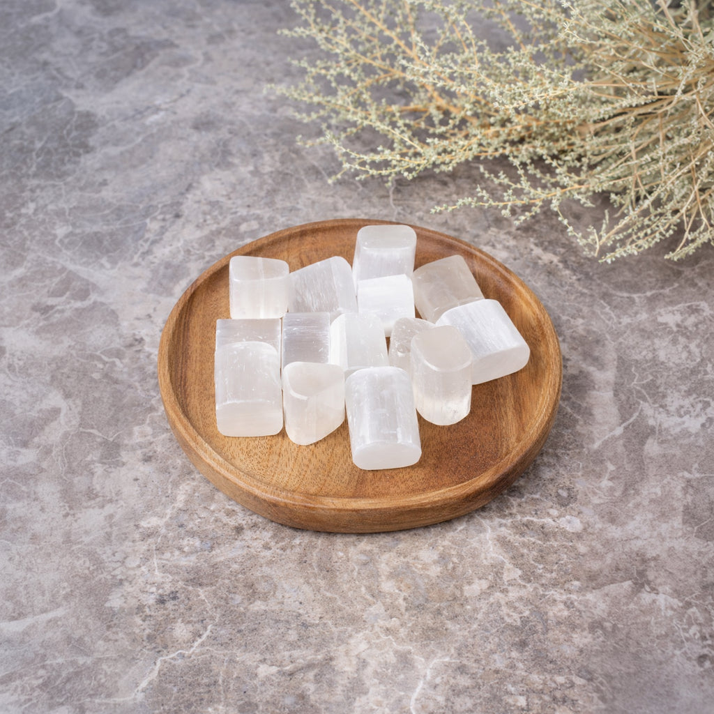 Selenite Tumble - MystiqHouse