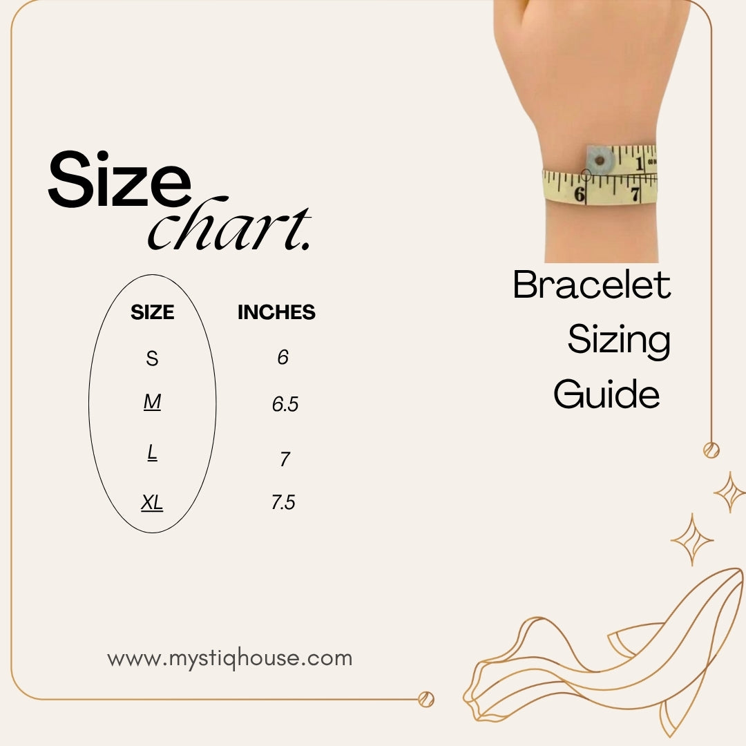 Size Chart for bracelet