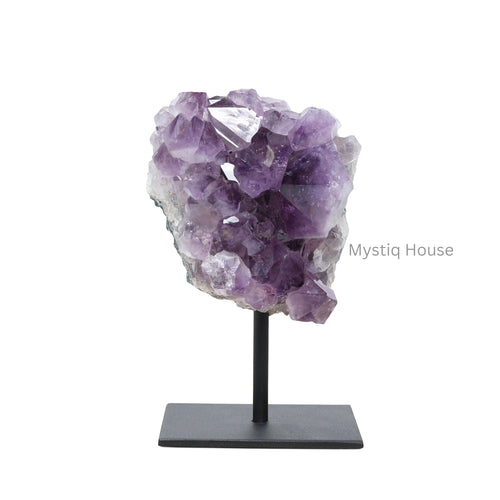 Amethyst Cluster With Stand Img