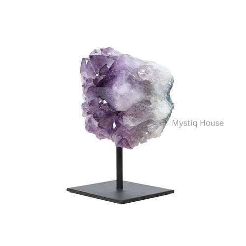 Amethyst Cluster With Stand Img