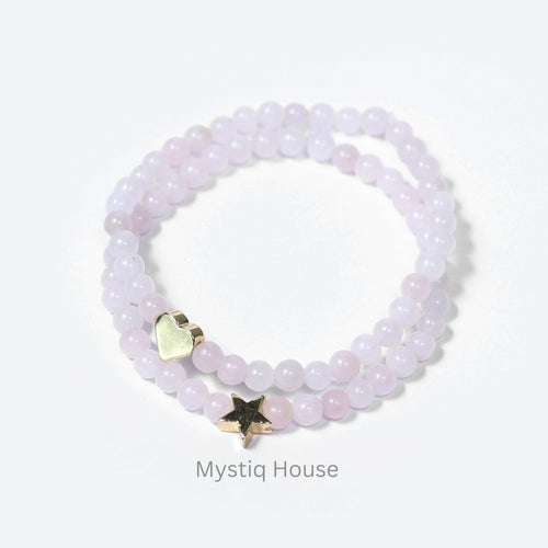 Rose Quartz Bracelet 4mm Img