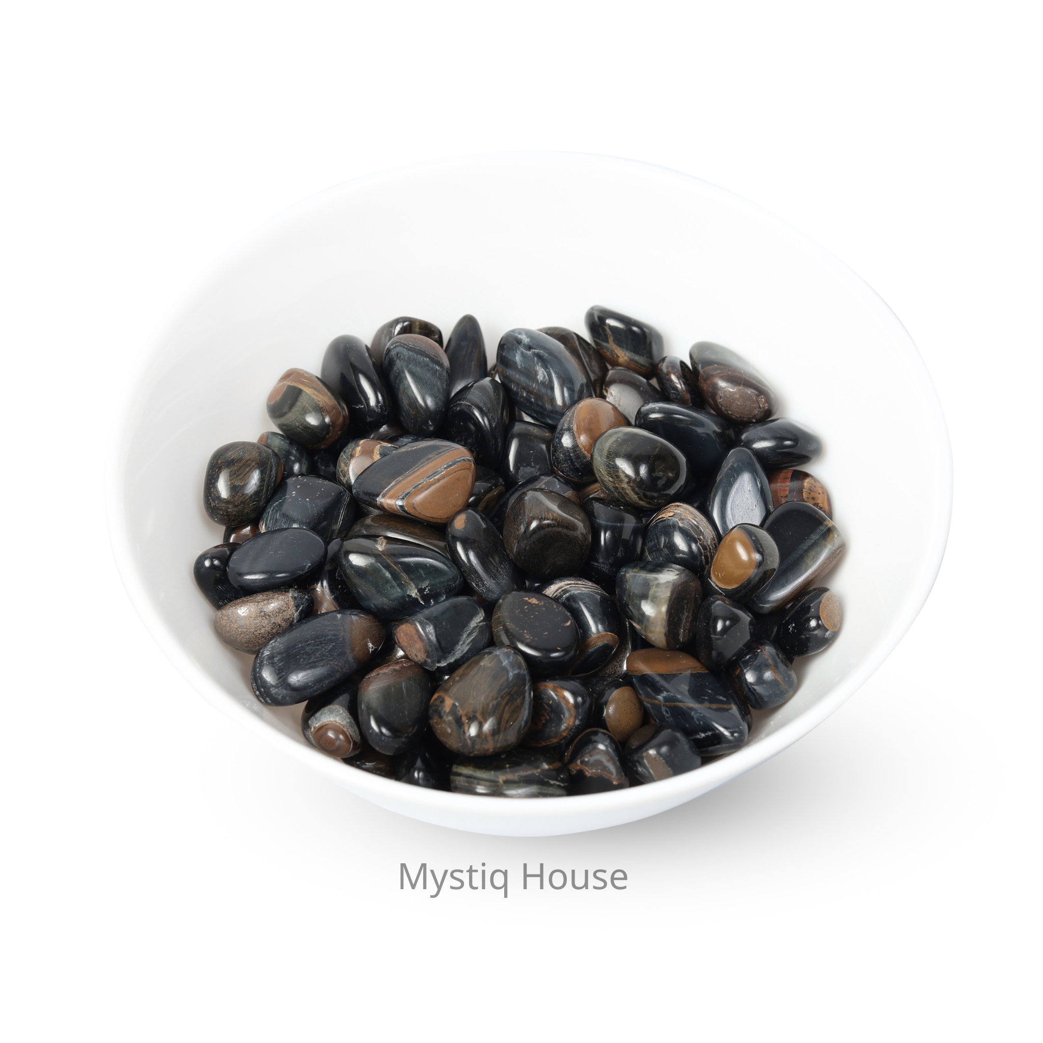 Blue Tiger Eye Tumble Stones