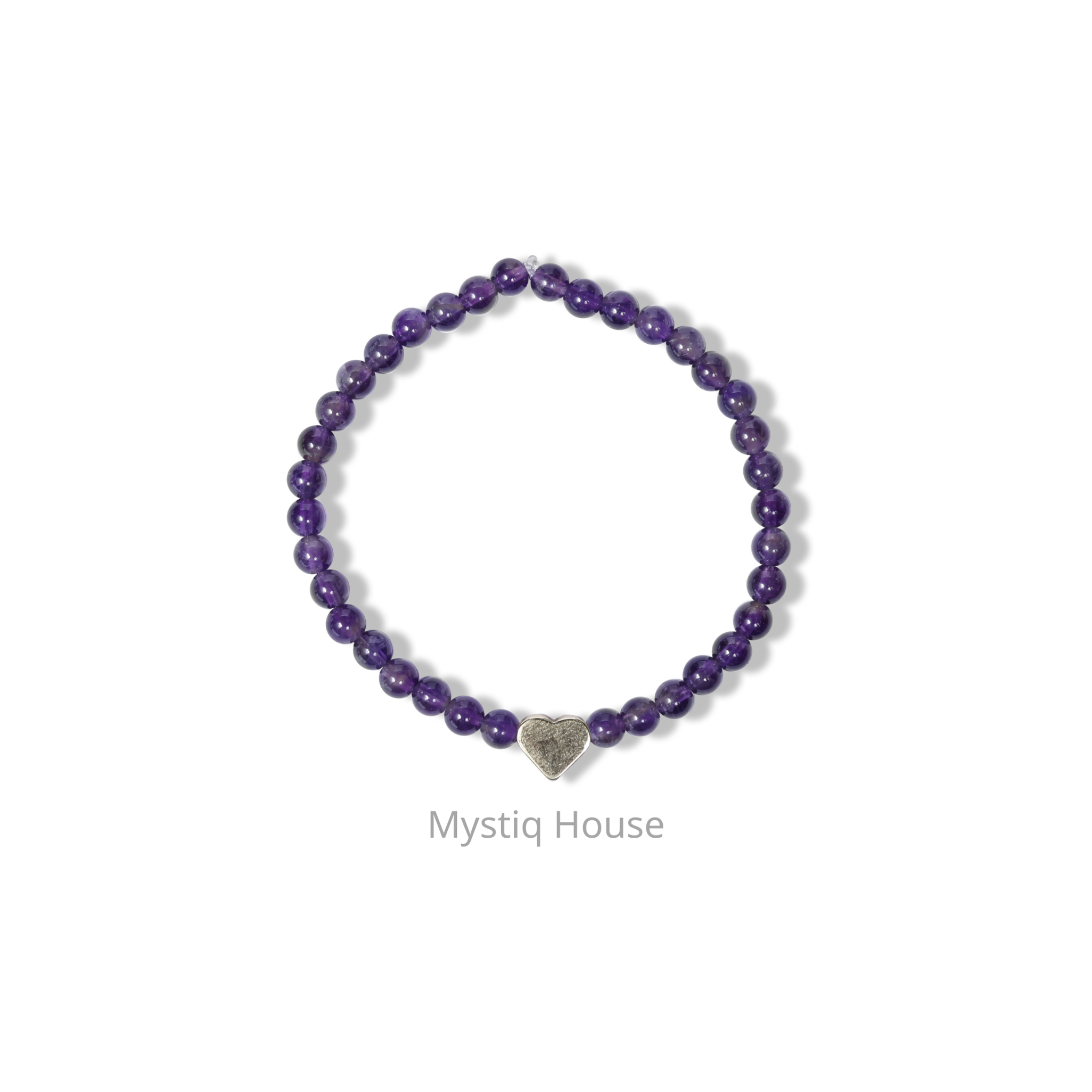 Amethyst Bracelet 4mm